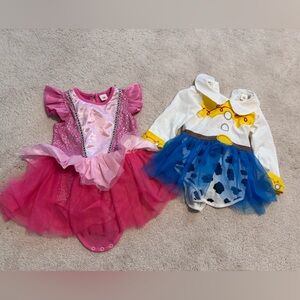 Infant girls disney costume dresses